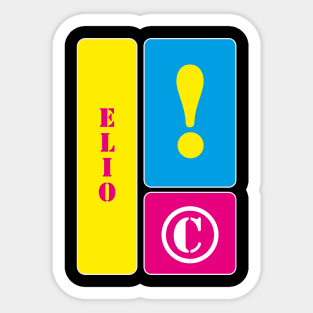 My name is Elio Sticker